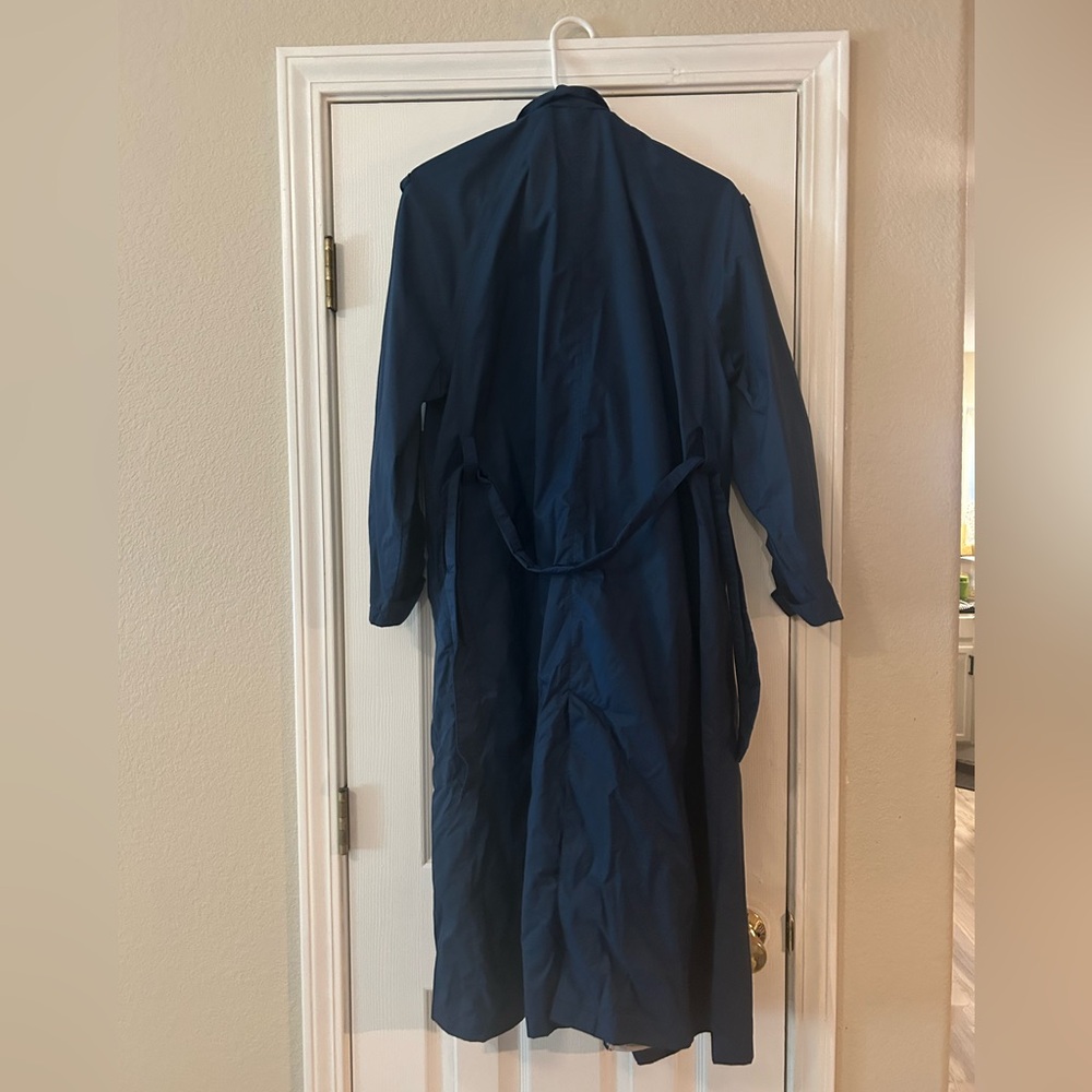 Helly-Hansen trench coat blue